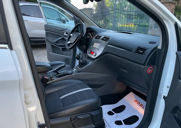 Ford Kuga cena 33900 przebieg: 180000, rok produkcji 2009 z Trzebnica małe 596